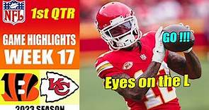Cincinnati Bengals vs Kansas City Chiefs [WEEK 17] FULL GAME | NFL Highlights 2023