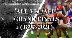 All VFL/AFL Grand Final Scorecards (1897-2021)