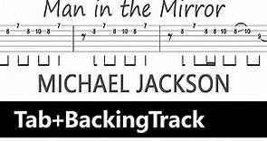Michael Jackson - Man in the Mirror / Guitar Tab+BackingTrack