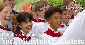 St Peter's School Minster Choristers Film 2023
