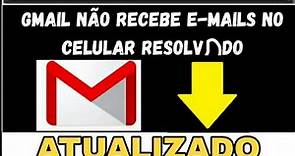 Gmail não recebe Email e Não Envia Veja como resolver(CELULAR)2024 ATUALIZADO