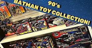Our Biggest Ever 90s Batman Toy Collection! (CARDED FIGURES AND SEALED BOXED VEHICLES!)