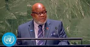 Newly elected 78th President of the UN General Assembly - Dennis Francis | United Nations