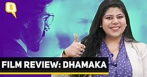 Dhamaka Film Review | Rj Stutee's Take on Kartik Aaryan's Latest | The Quint
