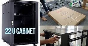 Network And Server Rack Cabinet 22U Assembly Instruction How to built A Server Rack 1000x800 mm