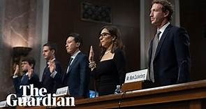 TikTok, Snap, Meta, and X CEOs testify in Senate hearing – watch live