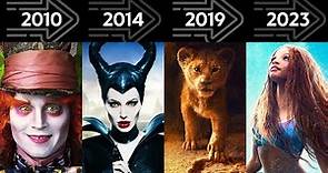 Disney Live Action Remakes Evolution - Every Movie from 1998 to 2023