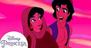 La princesa Jasmine visita la casa de Aladdin | Disney Princesa