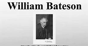 William Bateson
