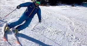 Esquí alpino: Curvas derrapadas vs curvas conducidas