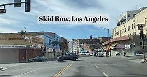 Drive-Thru Skid Row in Downtown Los Angeles