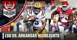 LSU Tigers vs. Arkansas Razorbacks | Full Game Highlights
