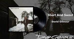 David Gilmour - Short And Sweet (Official Audio)