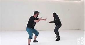 Knife fight (choreographed)