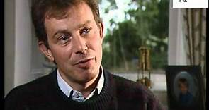 Early 1990s Tony Blair in Sedgefield and Rare Interview