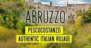 ABRUZZO VILLAGE - EXPLORING PESCOCOSTANZO (ITALY) 😍