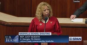 U.S. House of Representatives-Rep. Lucy McBath on Nashville School Shooting
