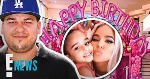 See Rob Kardashian at Daughter Dream's 5th Birthday Party | E! News