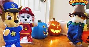 Toy Learning Videos for Kids Paw Patrol Halloween and Home Alone Skits!
