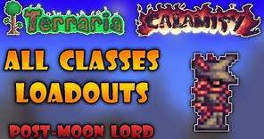 Class Loadouts Guide for Terraria Calamity Mod - Post Moon Lord