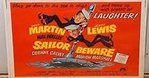 ASA 🎥📽🎬 Jerry Lewis: 1952 - Sailor Beware. Cast: Dean Martin, Corinne Calvet, Marion Marshall, Robert Strauss,