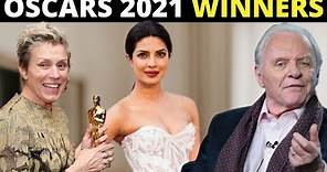 Oscars 2021 Awards Full Winners List