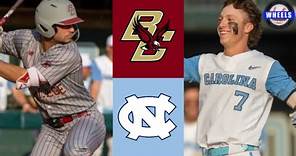 #20 Boston College vs #18 North Carolina (EXCITING GAME!) | 2023 College Baseball Highlights