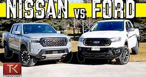 2022 Nissan Frontier vs Ford Ranger - Which Midsize Truck is Better?