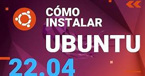🟣 Cómo instalar UBUNTU 22.04 PASO a PASO desde cero! TUTORIAL 📀