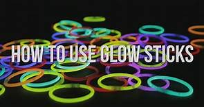 How To Use Glow Sticks