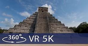 Mexico - The Maya Temples (Chichen Itza, 7th world wonder) in 360 VR
