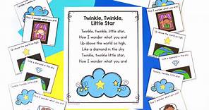 Free Twinkle Twinkle Little Star Printable Sequencing Cards