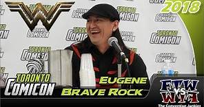 Eugene Brave Rock (Wonder Woman) Toronto ComiCon 2018 Full Panel
