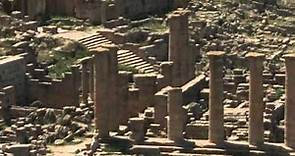 Greek ruins of Cyrene in Libya