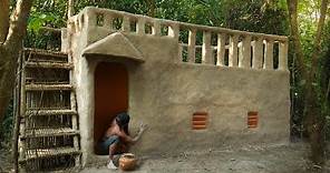 Construir Increíble Barro Villa de Casa de banho lo Profundo de la Selva Pecado Herramientas