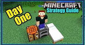 How to Start a Minecraft Survival World Properly | Easy Minecraft Strategy Guide #1