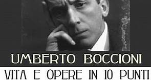Umberto Boccioni: vita e opere in 10 punti
