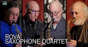 ROVA Saxophone Quartet at Bop Shop Records