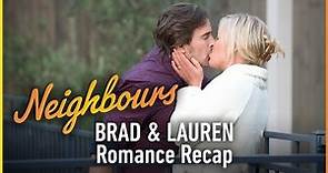 Neighbours - Brad & Lauren Romance Recap