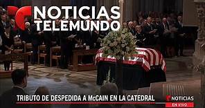 EN VIVO: Funeral de Estado del senador John McCain