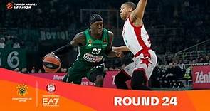 Panathinaikos-Milan | Round 24 Highlights | 2023-24 Turkish Airlines EuroLeague