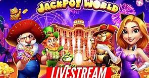 Playing One Of The Most Popular Slot App JACKPOT WORLD