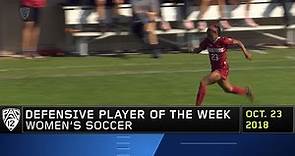 Stanford's Kiara Pickett nabs Pac-12 Women's Soccer Defensive Player of the Week honors