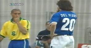 Alessandro Del Piero vs Brasil (Highlights) - Tournoi de France 1997