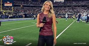 NBC's 'Sunday Night Football' sideline reporter Melissa Stark details #SFvsDEN and career | The Snap