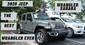 2020 Jeep Wrangler Unlimited Sahara | The best Wrangler ever | Matt the car guy | JEEP