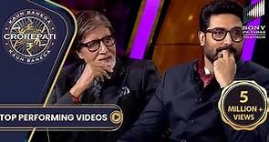 Abhishek और Jaya Ji ने दिया Big B को Surprise! | Most Seen On KBC