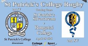 007 2nd XV Grading St Patrick's Silverstream v Rongotai College 29-04-23