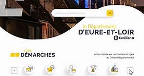 📢🆕 Le Conseil départemental d’Eure-et-Loir est heureux de vous annoncer la mise en ligne de son nouveau site Internet : Eurelien.fr ! 🌐🎉