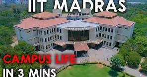 IITM IN 3 MIN || IIT MADRAS || CAMPUS TOUR